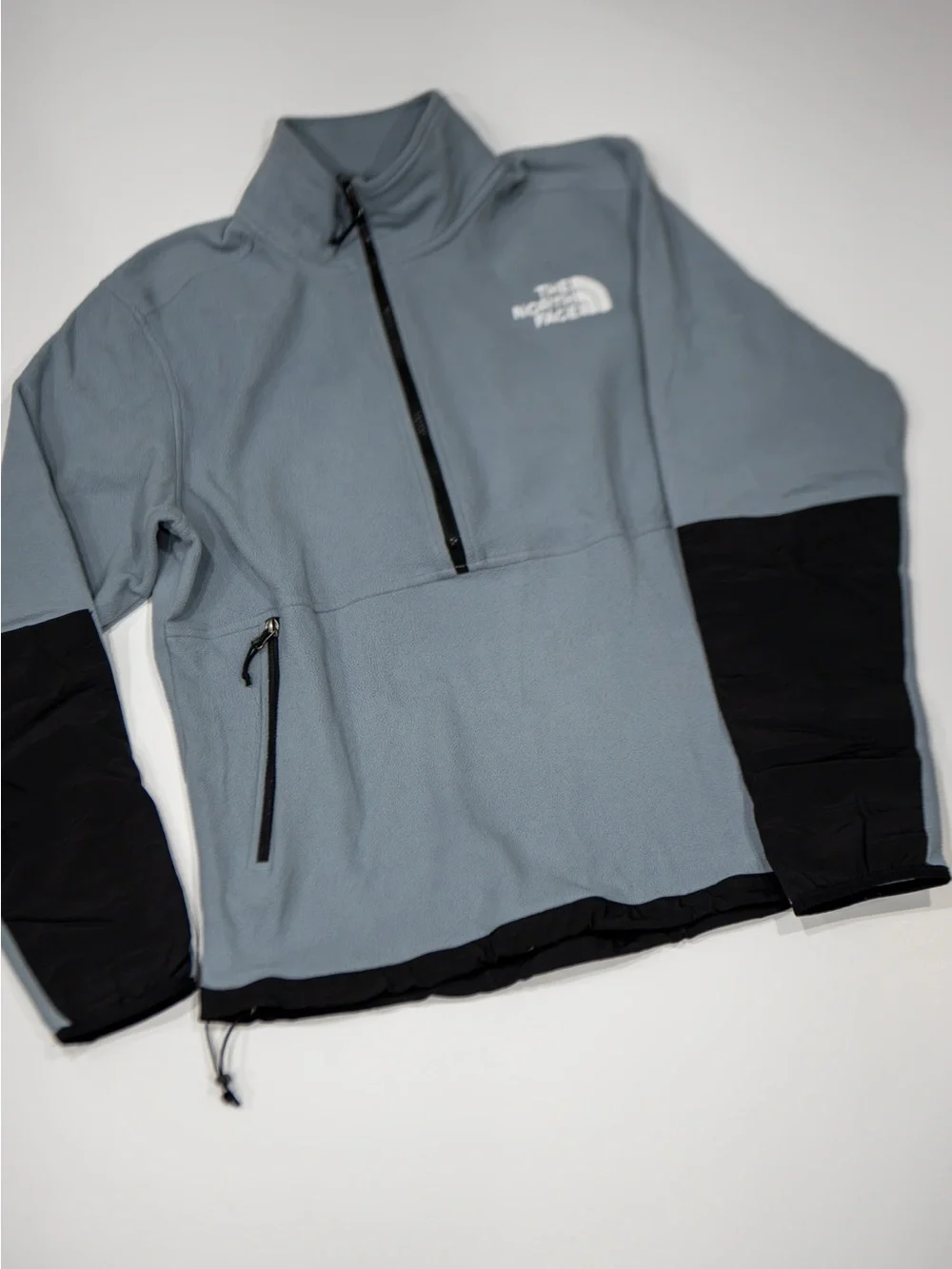The North Face Men's Slate Blue Half-Zip Fleece Pullover